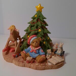 Cherished Teddies 104054 Graham Spread Holiday Cheer to Those You Hold Dear 2002